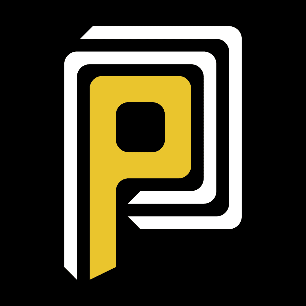 Podium Logo Square P